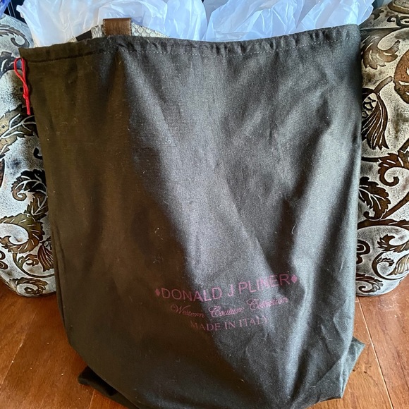 Donald Pliner Western Couture Python Boots - Picture 9 of 9